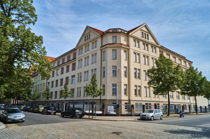 Ehemalige United AG Zigarettenmaschinenfabrik Wilhelm Lande