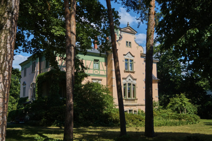 In Kleinzschachwitz finden sich viele Villen, wie die Therese Malten Villa