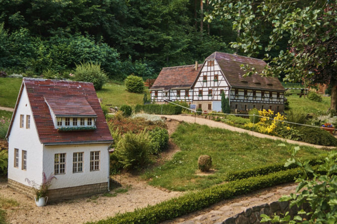 Eine funktionstüchtige Mühle im Miniaturformat!