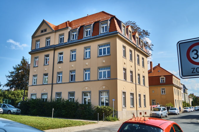 Wohnhaus auf der Kaditzer Straße