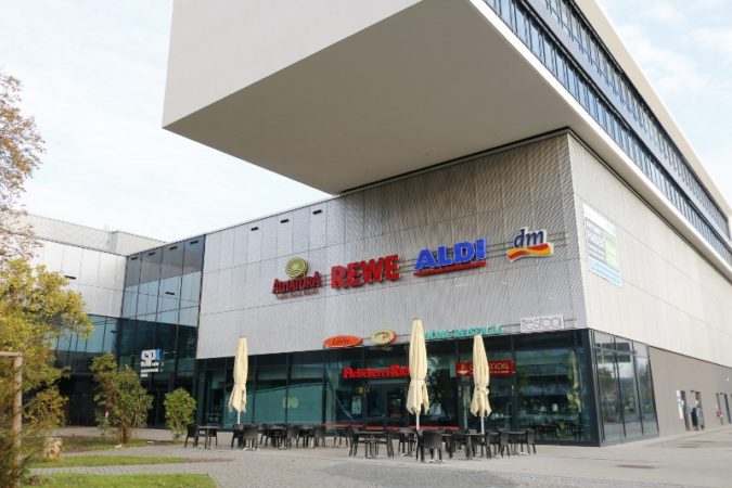 Die Einkaufspassage am Straßburger Platz.