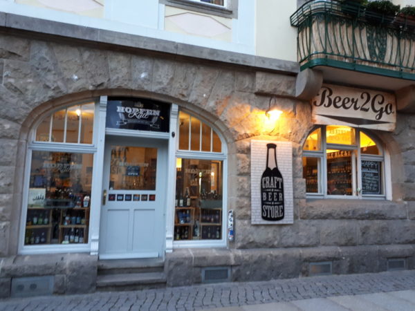 Der Store von Außen.