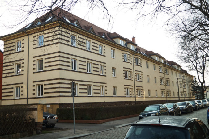 Wohngebäude in Cotta auf der Klopstockstraße