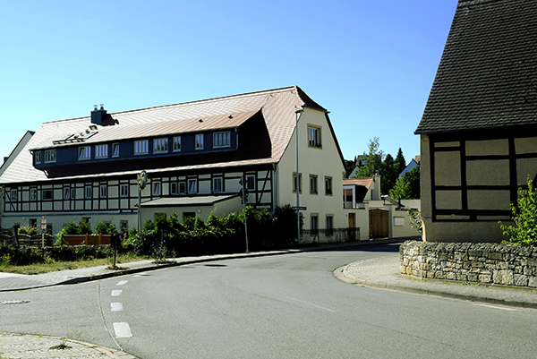 Fachwerkhäuser in Mockritz