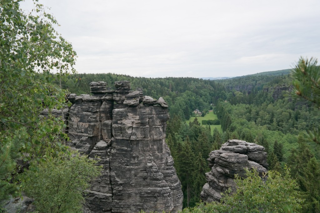 Blick vom Sachsenstein