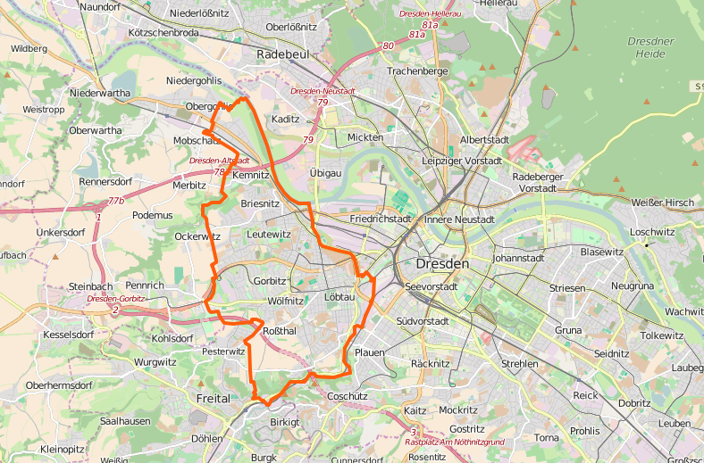 Dresden-Cotta befindet sich südlich der Elbe, im Westen Dresdens. Benachbarte Stadtteile sind Briesnitz im Nordwesten, Leutewitz im Westen, Gorbitz im Südwesten, und Lötbau im Südosten.