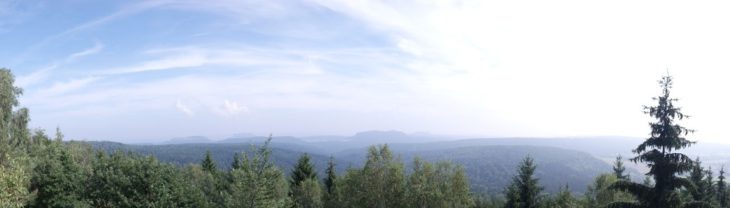 Panorama vom Bernhardstein