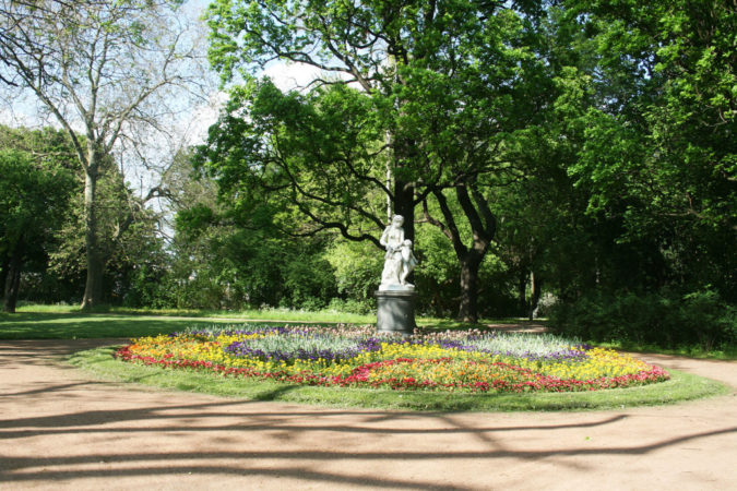 Großer Garten Ausblick im Großen Garten