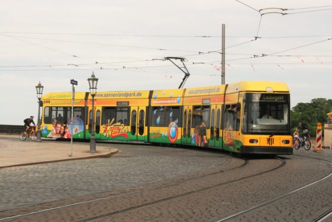 DVB Die bunte Straßenbahnlinie 4