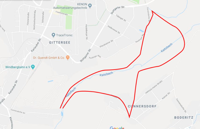 Kaitzerhöhe Auch das Gelände der Kaitzer Höhe eignet sich gut zum joggen und spazieren.