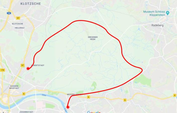 Heide Eine schöne Runde durch die Dresdner Heide.