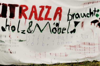 Kinderstadt braucht Baumaterial: KITRAZZA 2022 auf dem Ammonhof/Budapester Straße in der Dresdner Altstadt